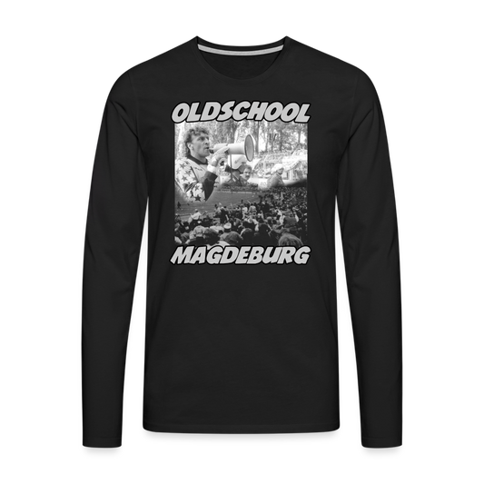 Oldschool 2 - Longsleeve Shirt - Schwarz
